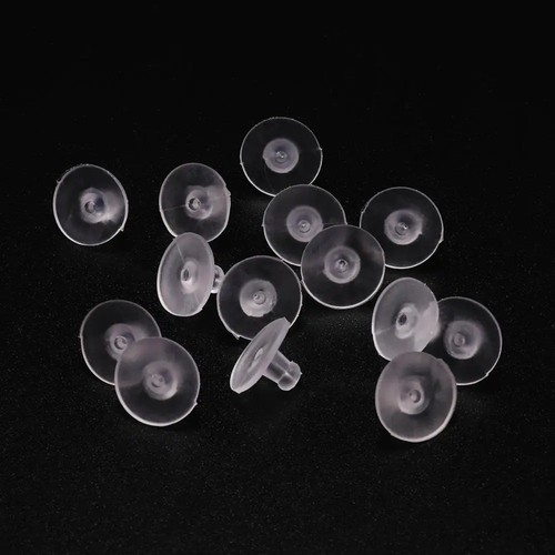 100pcs silicone earring - 100pcs,