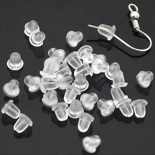 Silicone rubber earring - silicone,