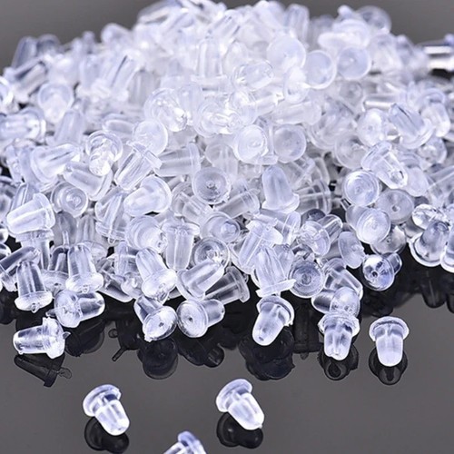 100 soft clear - soft, rubber