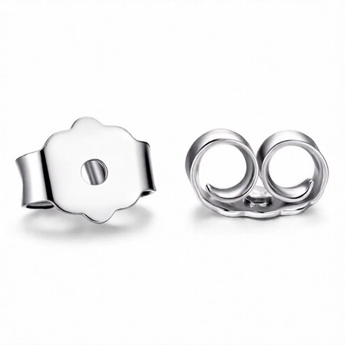 Silver plated nickel - plated, earring