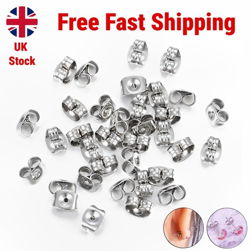 925 silver earring backs ear - 925,