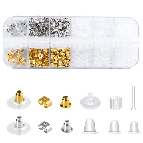 600pcs set clear - 600pcs/set, backs