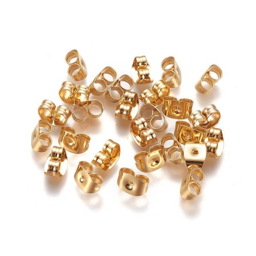 18k gold plated stainless - gold,