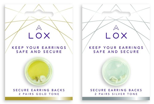Lox earring backs - 4, x