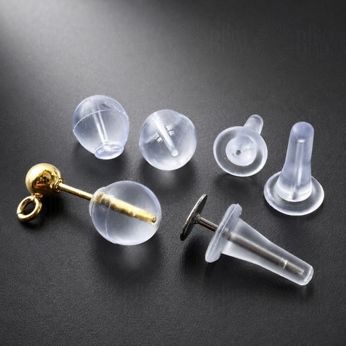 Clear silicone earring - 20,