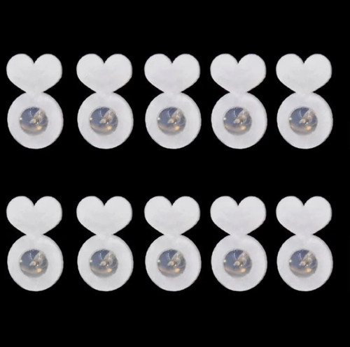 10pcs silicone earring - silicone,