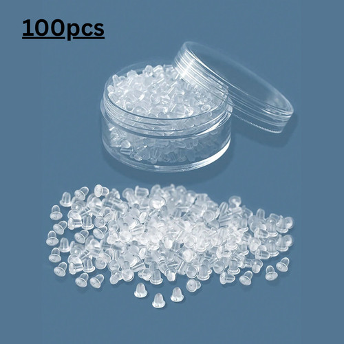 Silicone rubber earring - silicone,